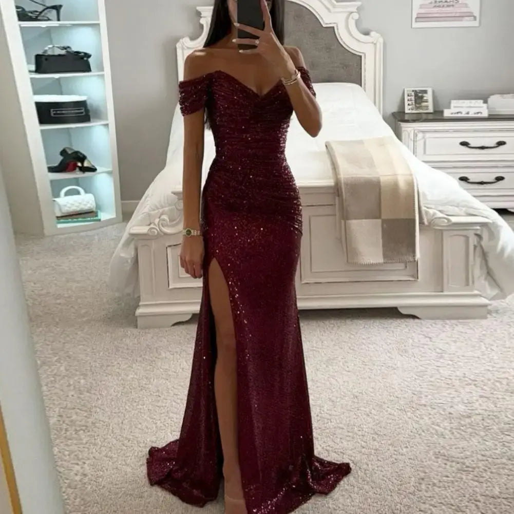 Elegante jurk met pailletten