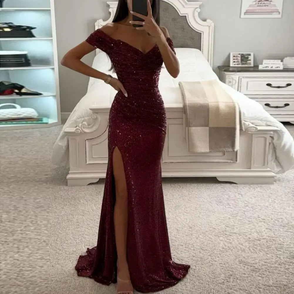 Elegante jurk met pailletten