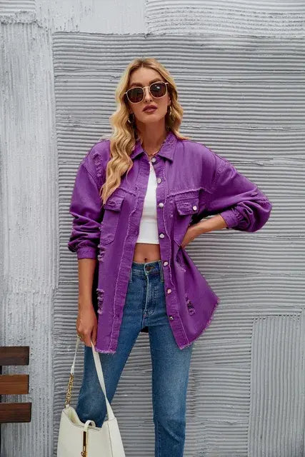 Washed Denim Jacket