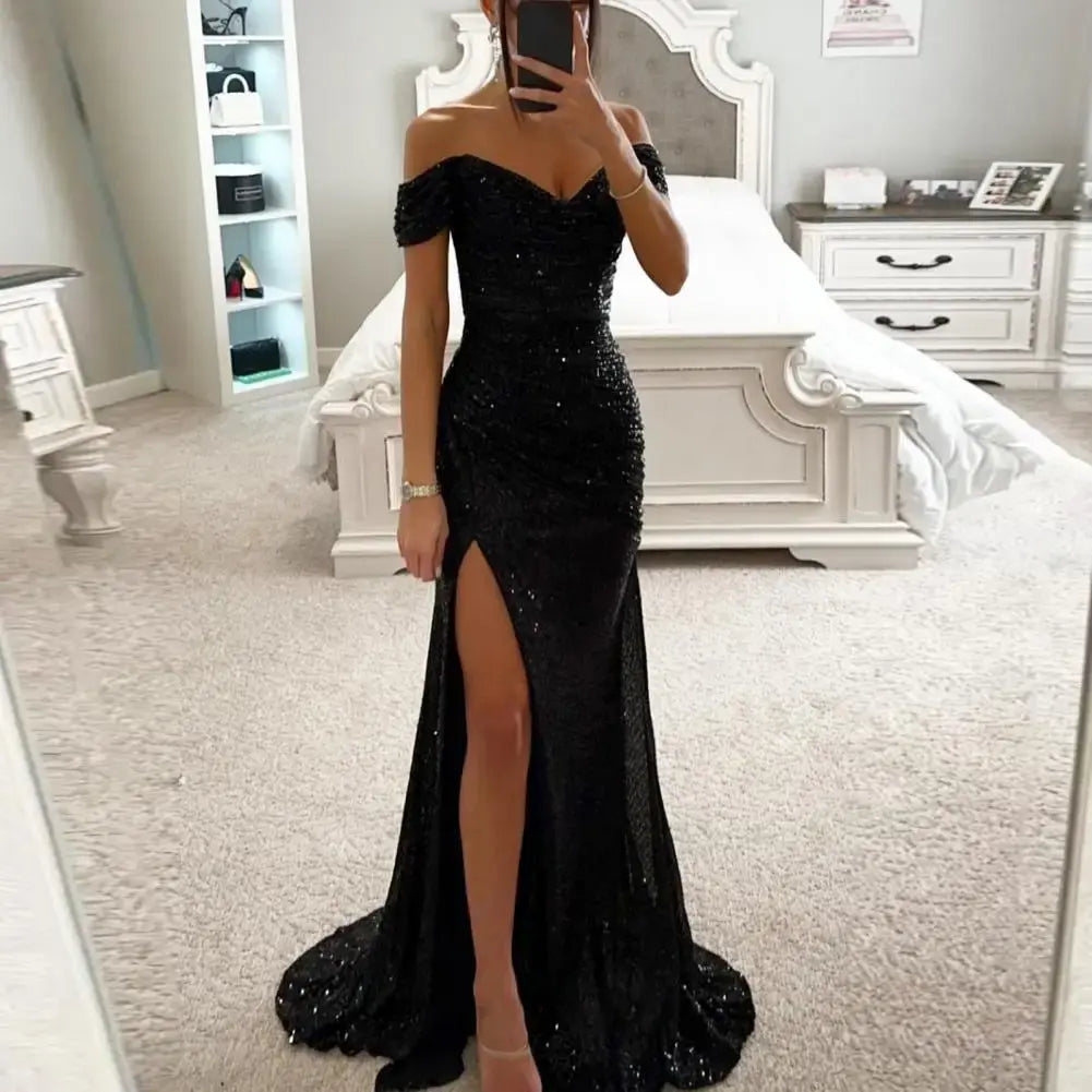 Elegante jurk met pailletten