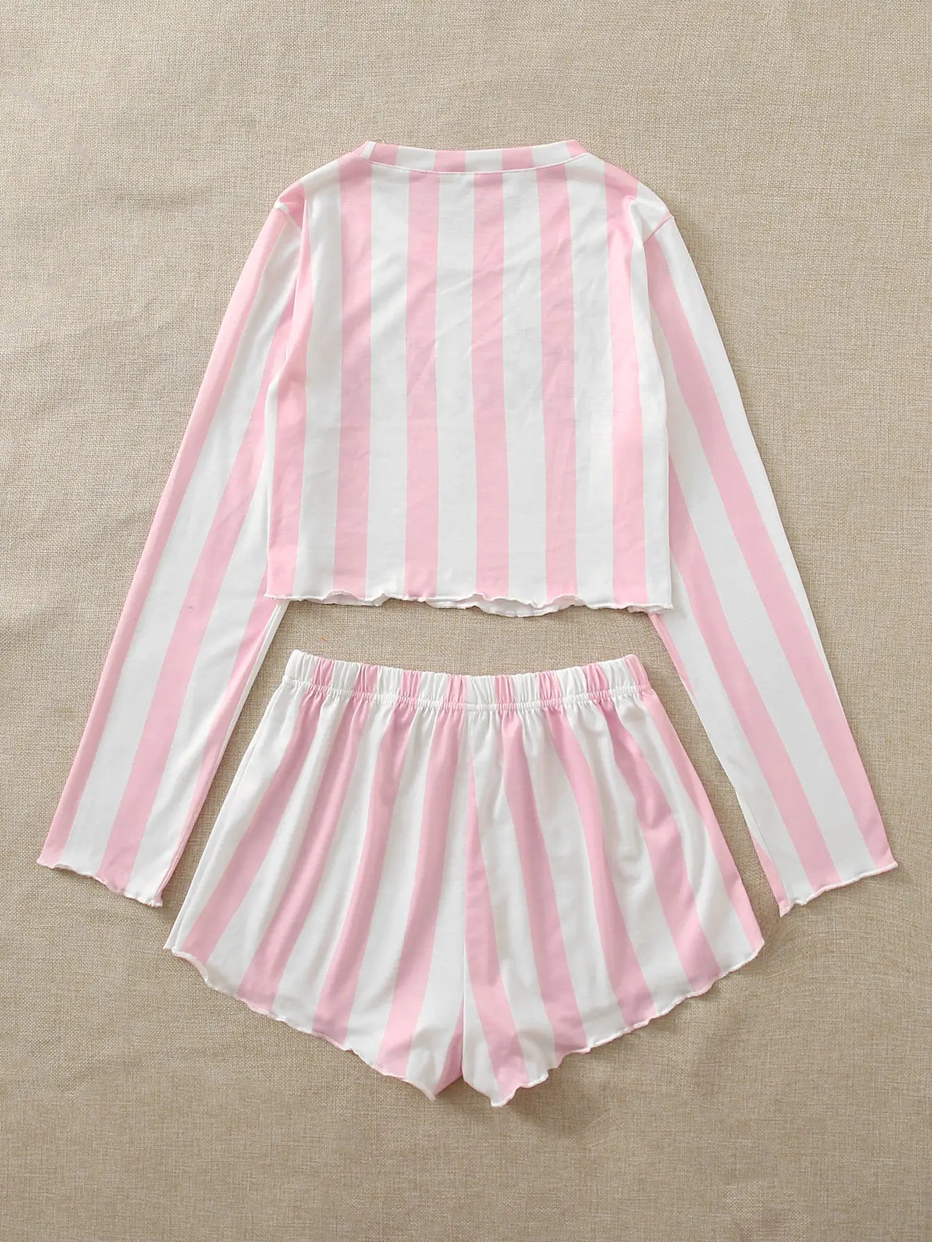 Women's Summer 2-Piece Short Sleepwear Set – Lightweight & Breathable