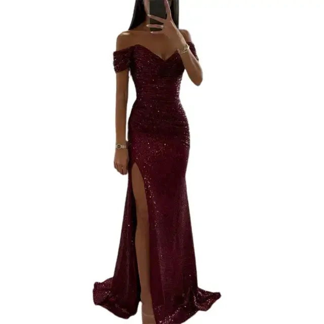 Elegante jurk met pailletten