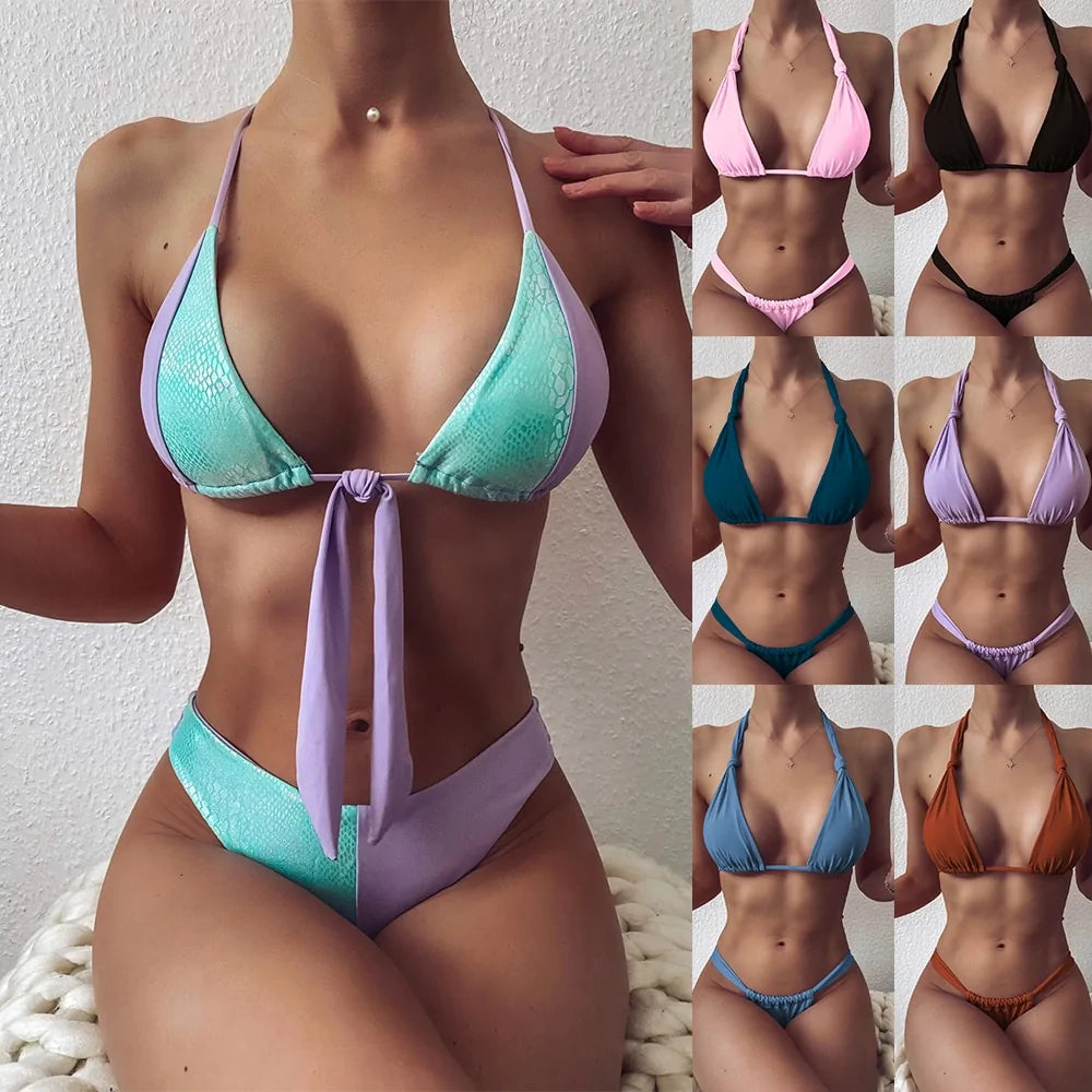 Sexy Split Vrouwenbikini