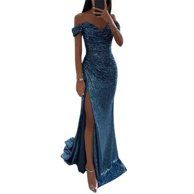 Elegante jurk met pailletten