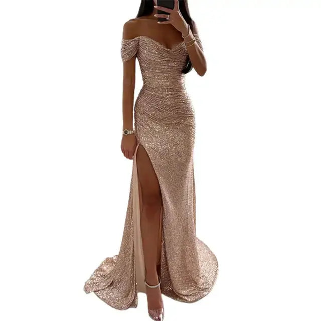 Elegante jurk met pailletten