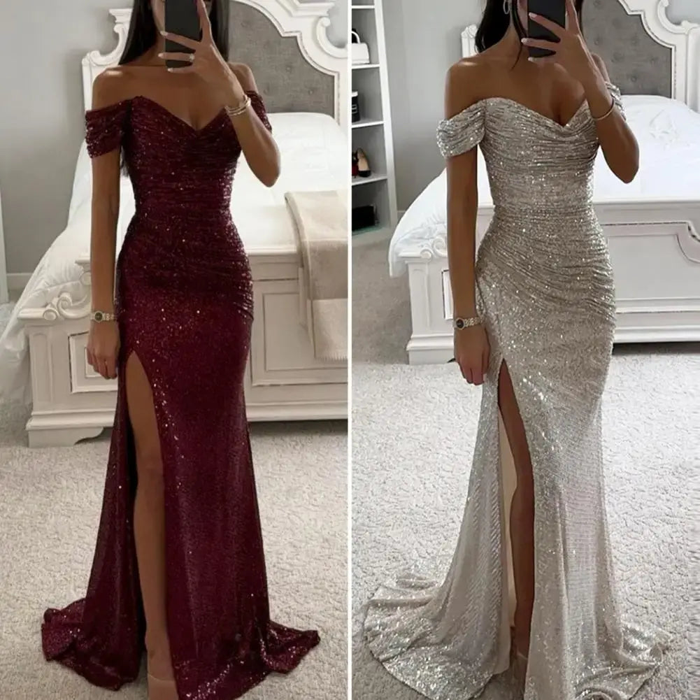 Elegante jurk met pailletten