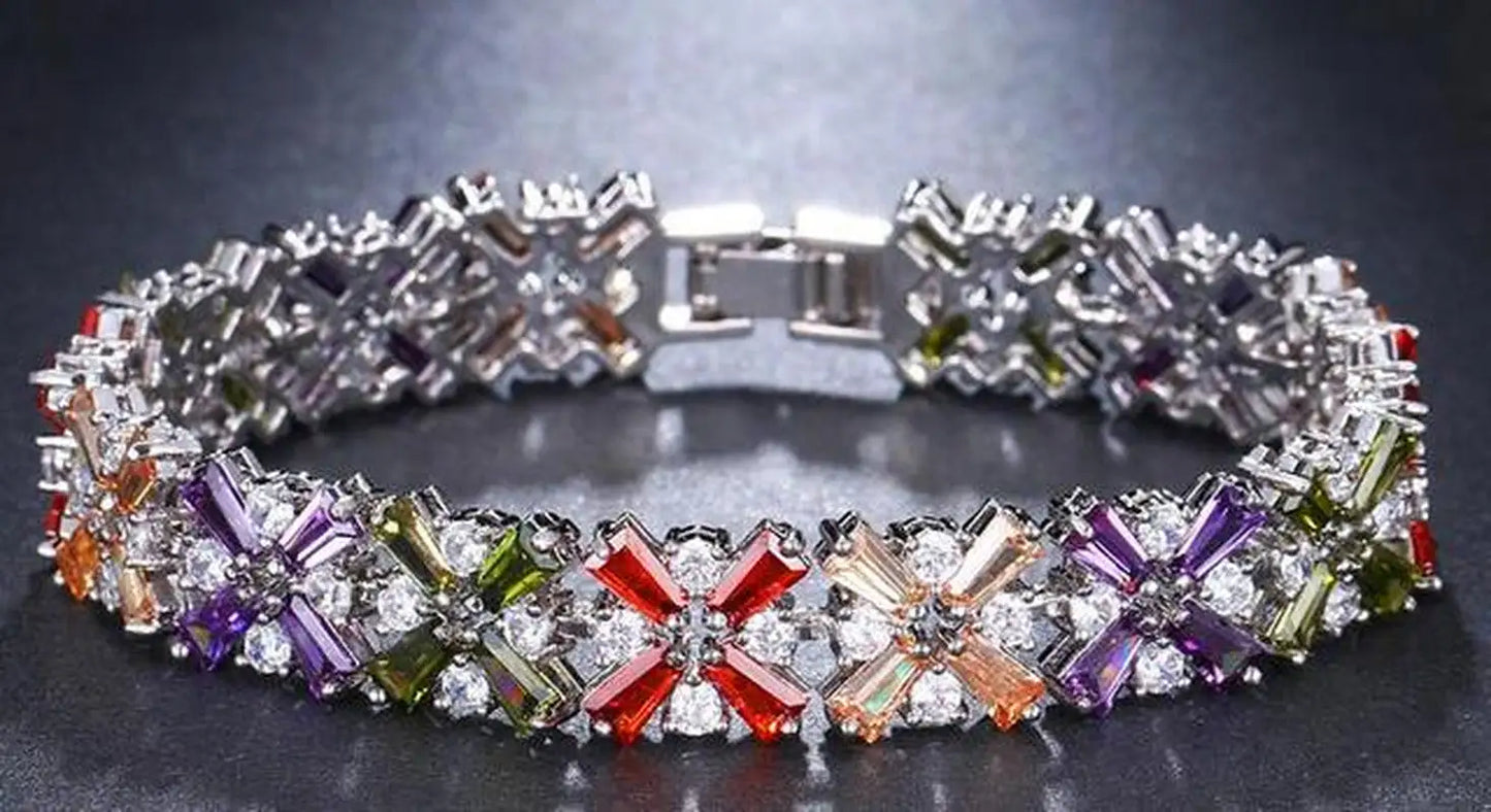 Luxury Crystal Charm Bracelet