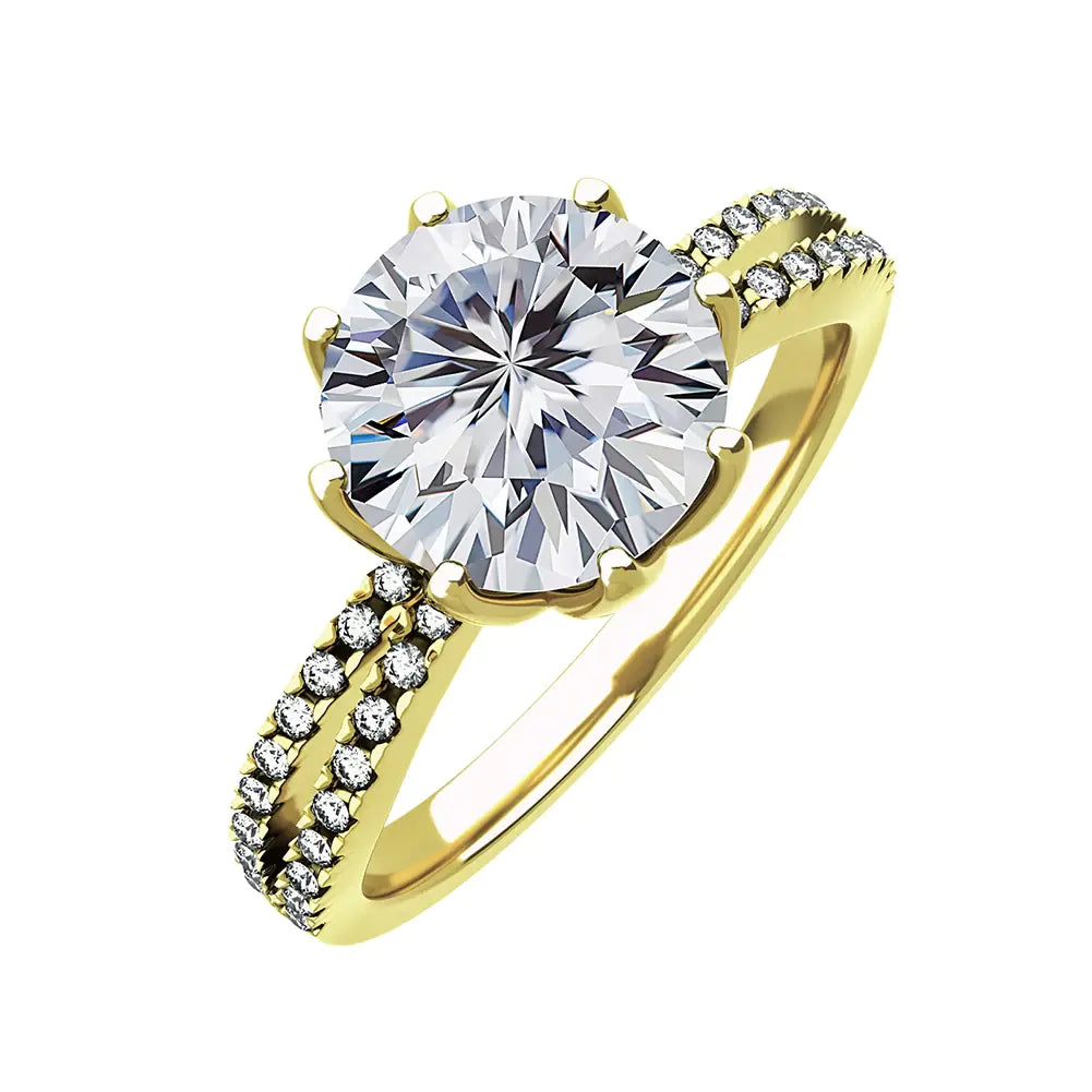 Moissanite Ring