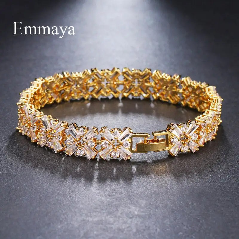 Luxury Crystal Charm Bracelet