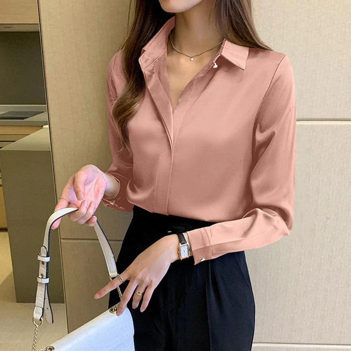 Shirt Blouse Long Sleeve