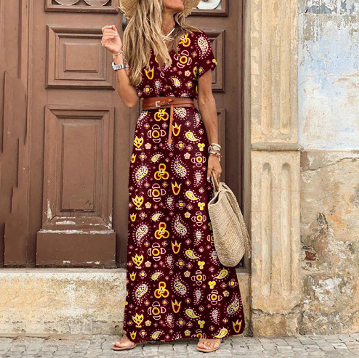 Vestido Estampado Floral Dress