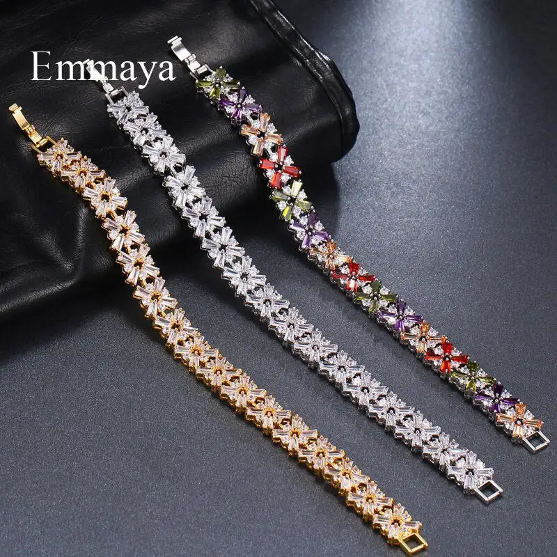 Luxury Crystal Charm Bracelet