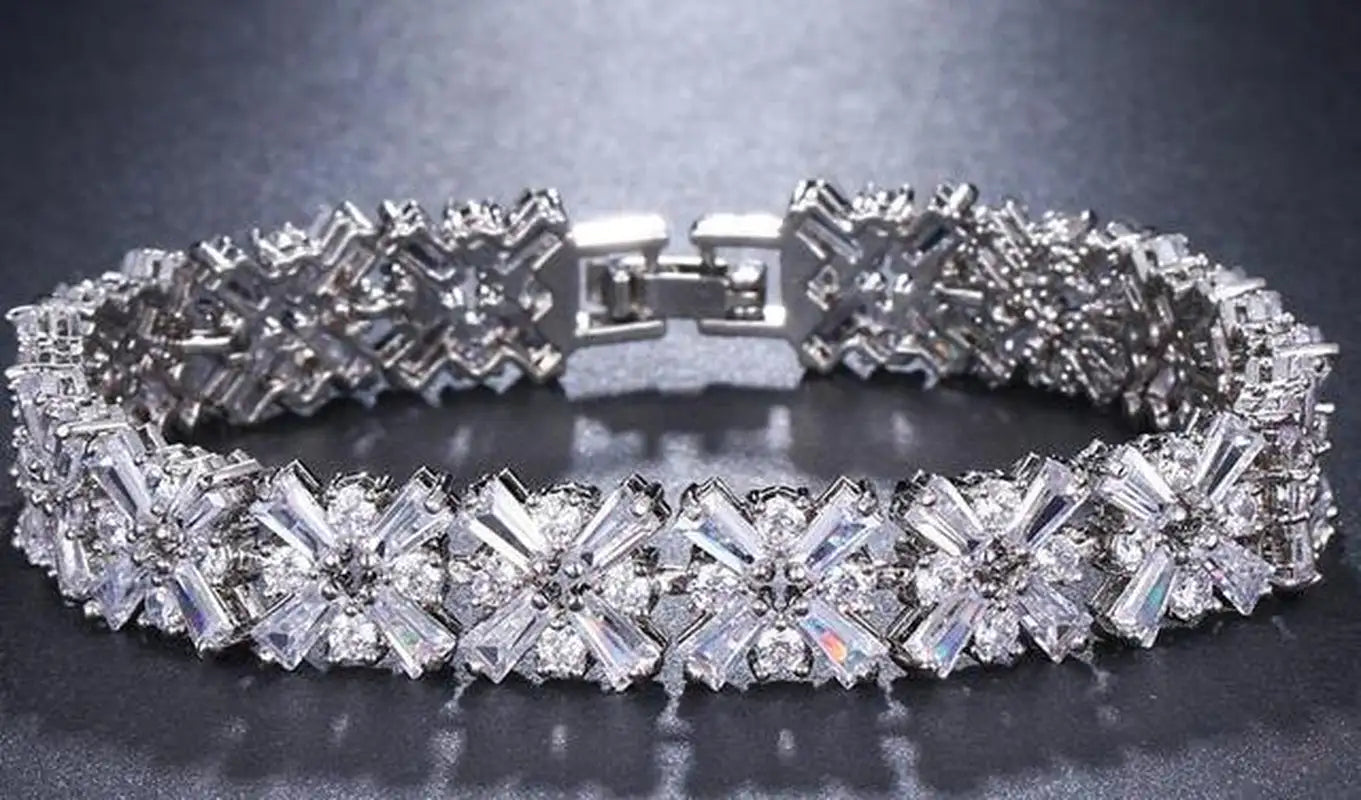 Luxury Crystal Charm Bracelet