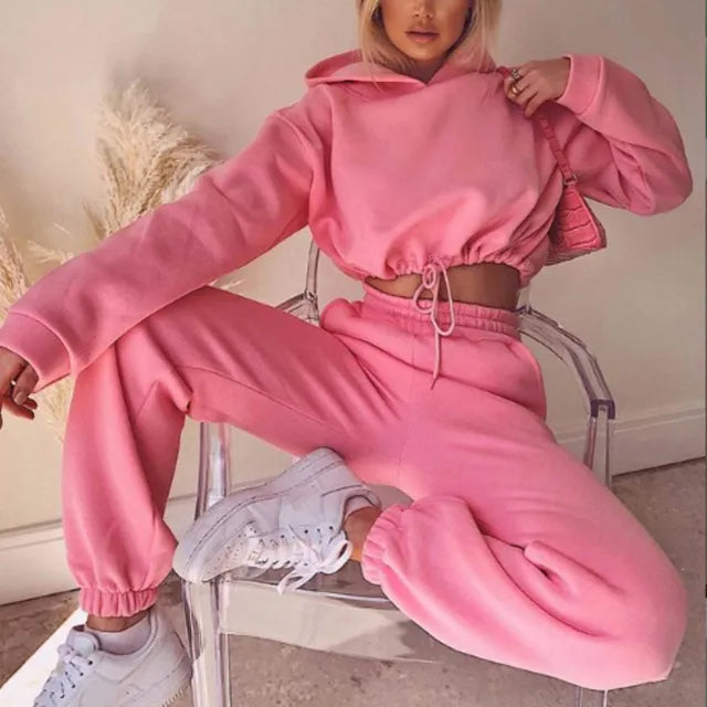 Winter Two Piece Sets Tracksuit