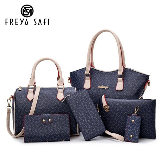 Girl Fashion Leather Bags Set