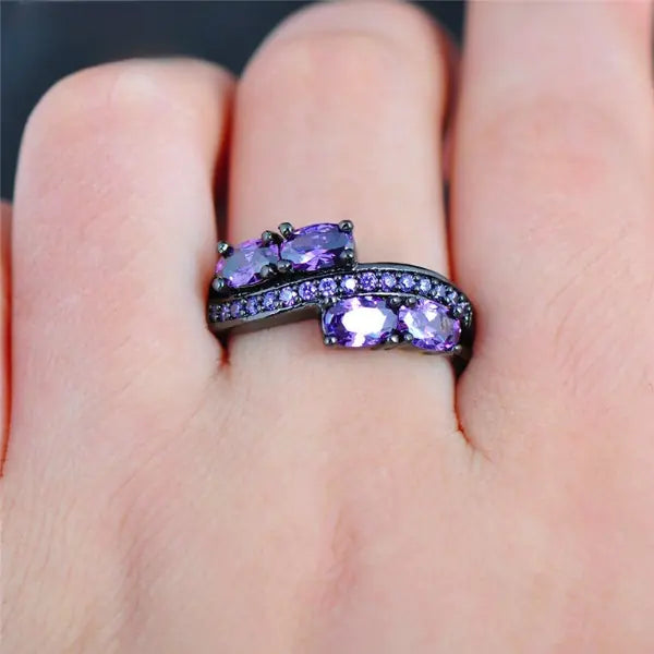 Elegant Purple Ring