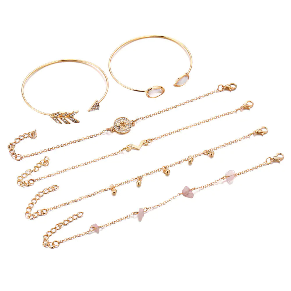 New Six-Piece Set Bracelet For Women