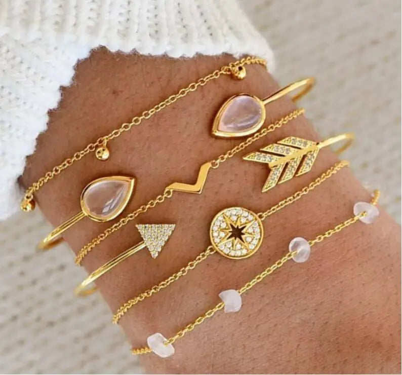 New Six-Piece Set Bracelet For Women