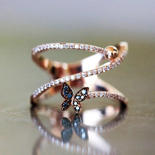 Butterfly Shaped Ring