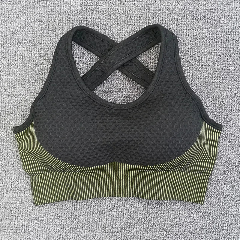 Seamless Ribbed 2-Piece Workout Set