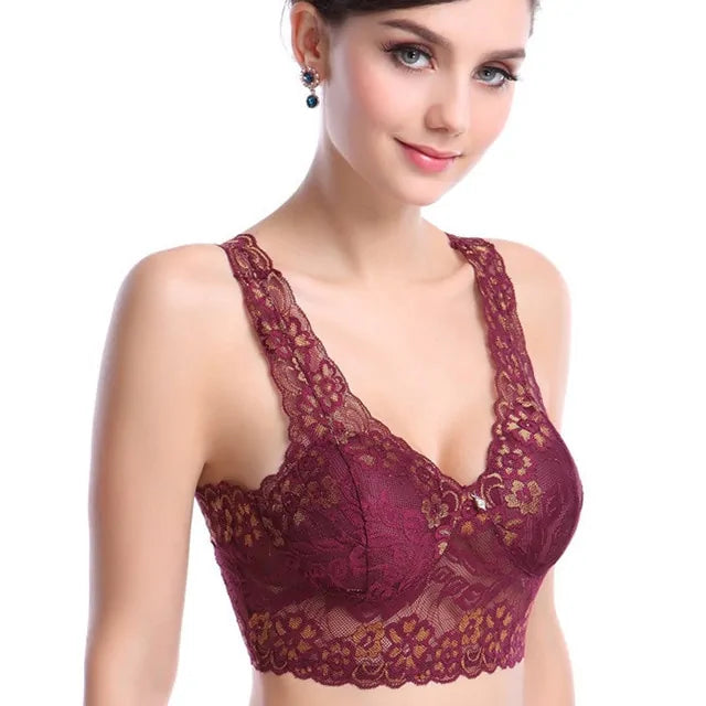 Wirefree Romance Lace Bra