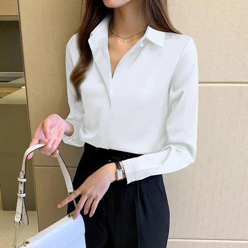 Shirt Blouse Long Sleeve