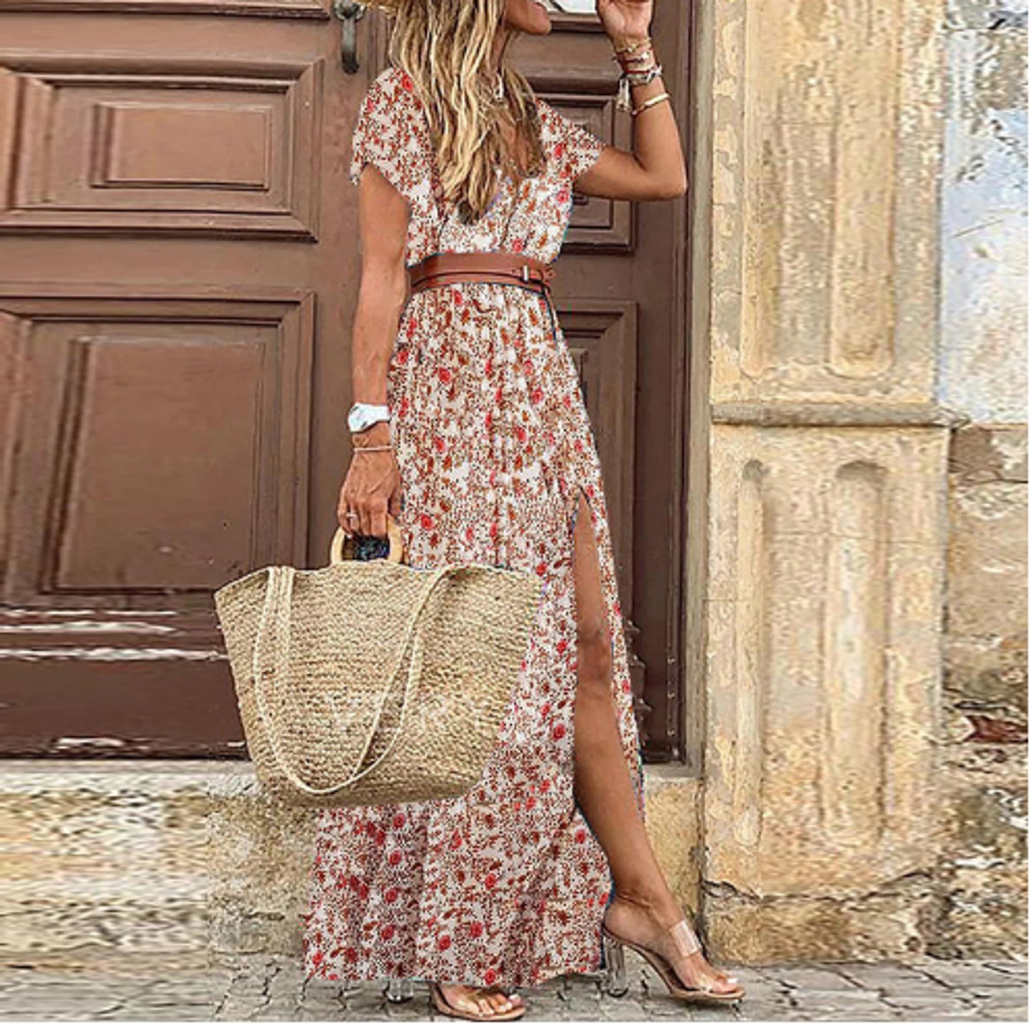 Vestido Estampado Floral Dress