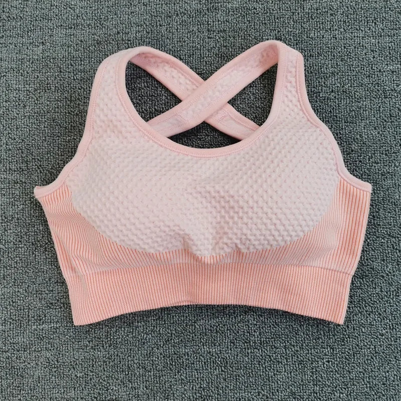 Seamless Ribbed 2-Piece Workout Set