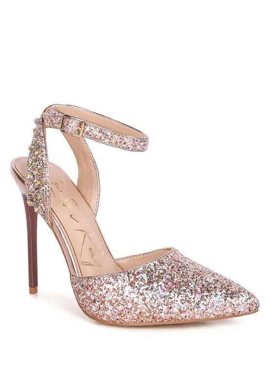 Glitter Stiletto Heels