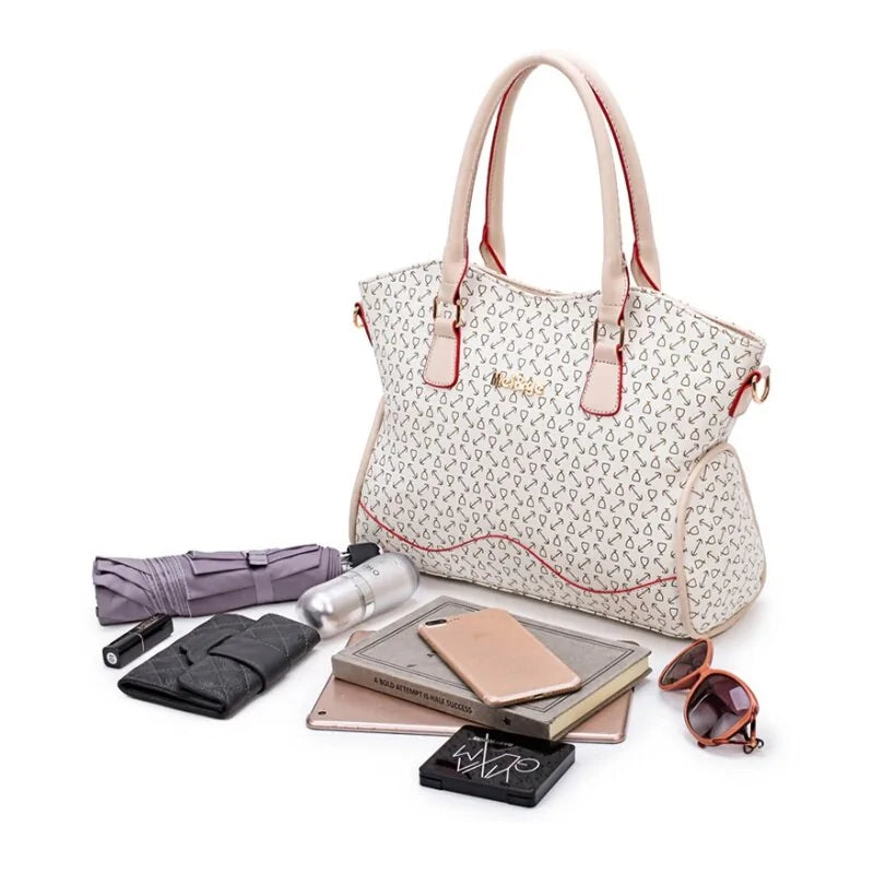 Girl Fashion Leather Bags Set