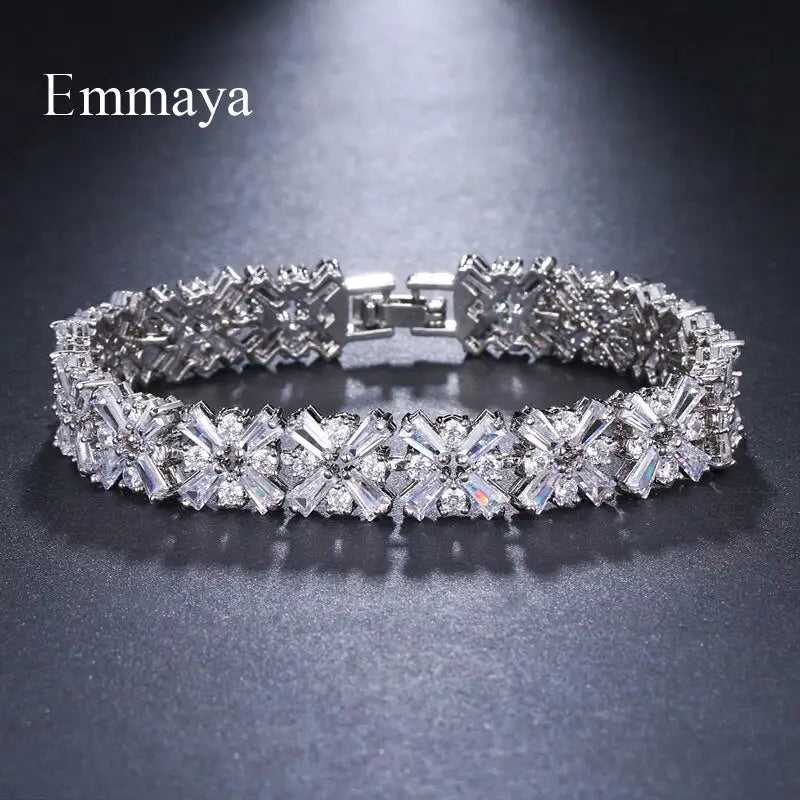 Luxury Crystal Charm Bracelet