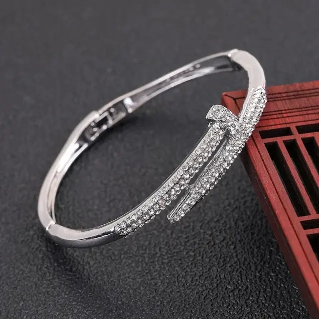 Geometric Nail Bracelet