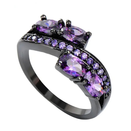 Elegant Purple Ring