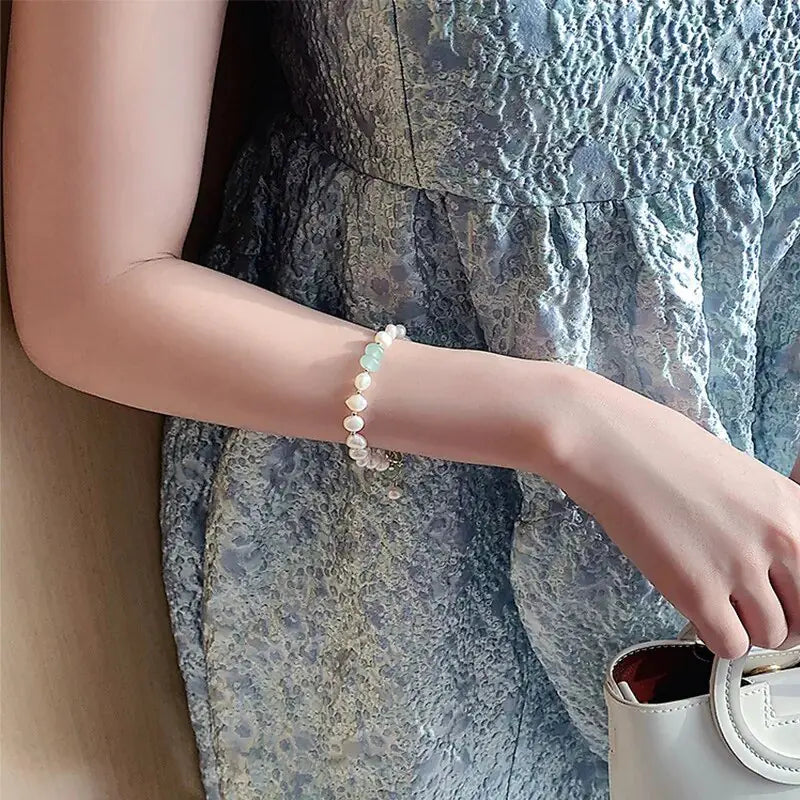 Irregular Imitation Pearl Bracelet