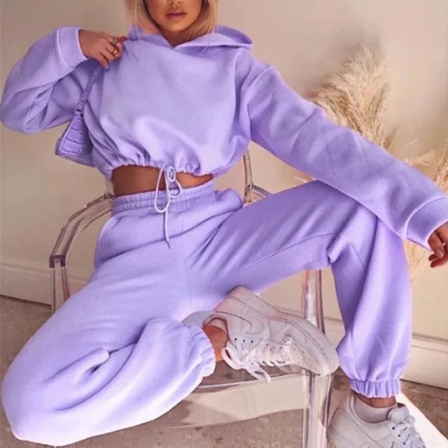 Winter Two Piece Sets Tracksuit