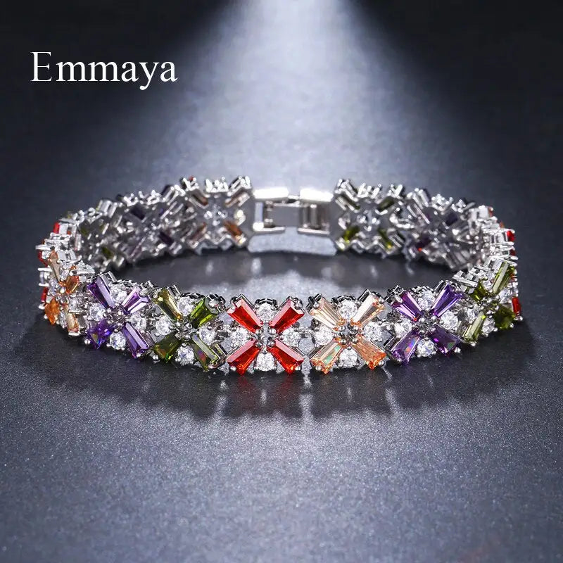 Luxury Crystal Charm Bracelet