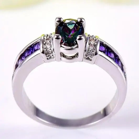 tunning Amethyst Ring – Bold & Beautiful Gemstone Jewelry