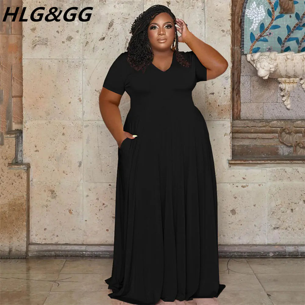 Elegant A-Line Long Dress – Flattering Fit for Special Occasions