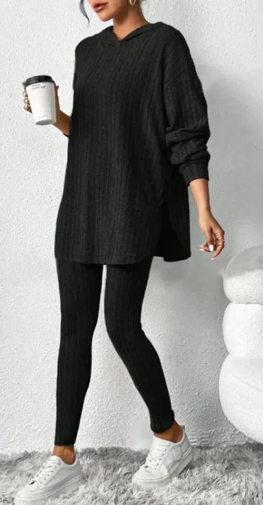 Autumn fitting Hoodie Long Sleeve Suit